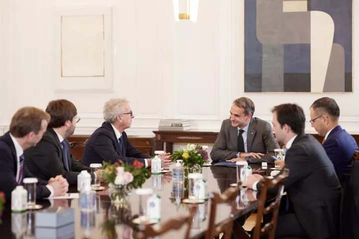 Κυρ. Μητσοτάκης - Π. Γκραμένια (ESM): Ανθεκτική και ανοδική η ελληνική οικονομία
