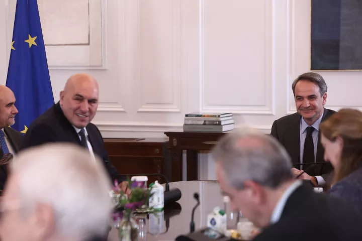 Συνάντηση Κροζέτο - Μητσοτάκη: Ισχυρή η συνεργασία και η φιλία Ελλάδας και Ιταλίας