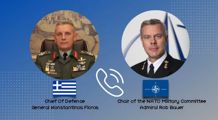 Επικοινωνία αρχηγού ΓΕΕΘΑ με πρόεδρο Στρατιωτικής Επιτροπής του ΝΑΤΟ για  Ουκρανία, Σουδάν