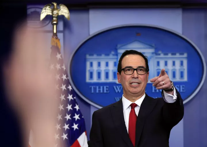 ΗΠΑ: Ο ΥΠΟΙΚ Mnuchin «δεν ανησυχεί» από την αστάθεια στη Wall Street