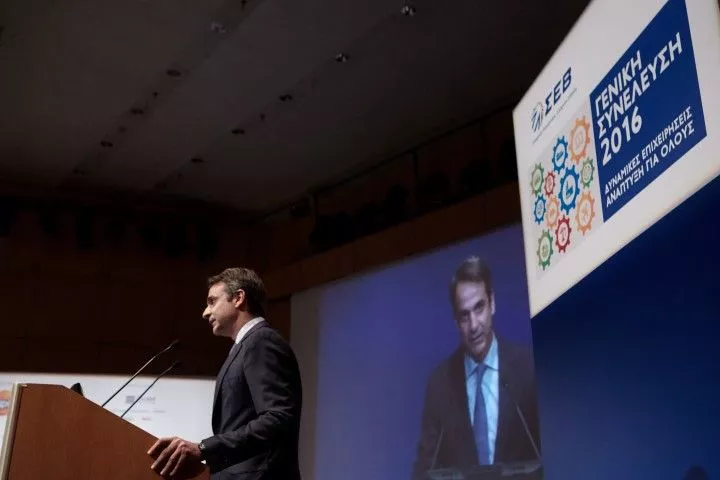 Πυρά Κυριάκου στην ΓΣ του ΣΕΒ κατά των Εθνικών Πρωταθλητών