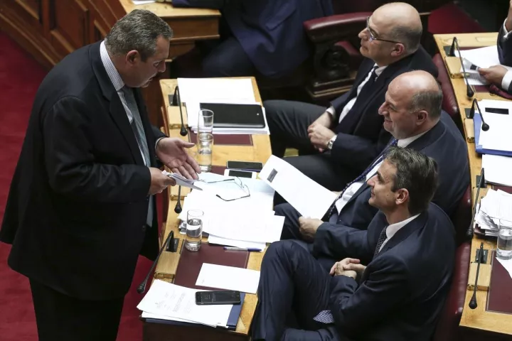 Persona non grata ο Καμμένος για τον Μητσοτάκη