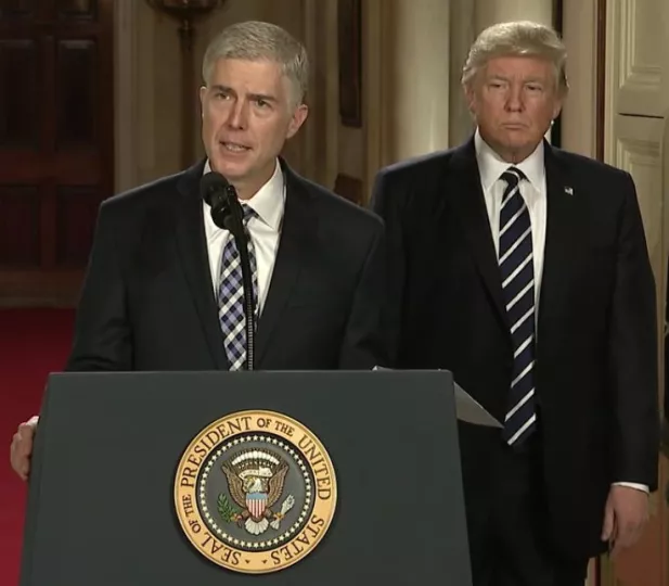 Επικυρώθηκε ο διορισμός του Neil Gorsuch στο Ανώτατο Δικαστήριο