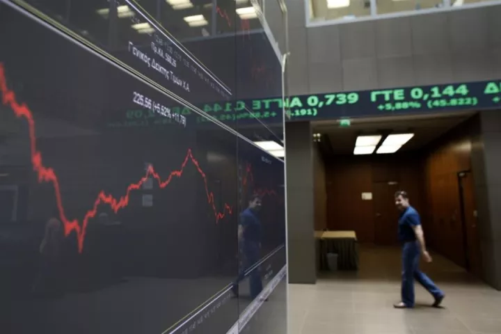 Ηπια πτώση στο Χρηματιστήριο Αθηνών - Κρατά τις 850 μονάδες